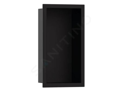 Hansgrohe 56092670 - Výklenek do stěny s rámem, 30x15x7 cm, matná černá