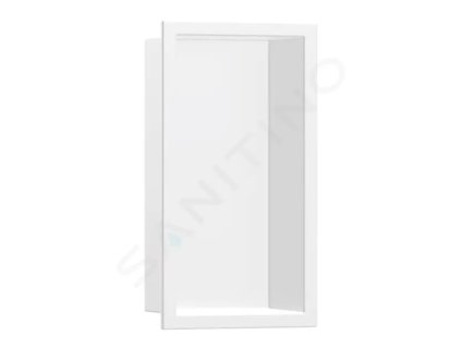 Hansgrohe 56092700 - Výklenek do stěny s rámem, 30x15x7 cm, matná bílá