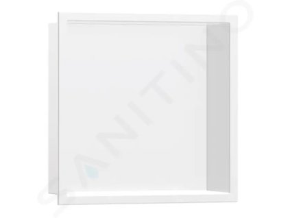 Hansgrohe 56093700 - Výklenek do stěny s rámem, 30x30x7 cm, matná bílá