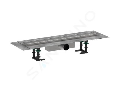 Hansgrohe 56174800 - Sprchový žlab 60 cm, s roštem, kartáčovaná nerezová ocel