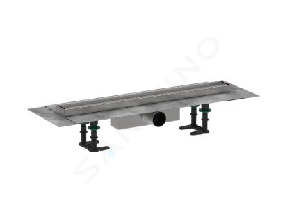 Hansgrohe 56175000 - Sprchový žlab 60 cm pro vložení dlažby, s roštem