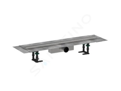 Hansgrohe 56176800 - Sprchový žlab 70 cm, s roštem, kartáčovaná nerezová ocel