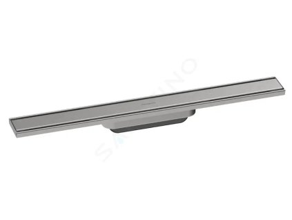Hansgrohe 56197800 - Lineární sprchový žlab 70 cm, s roštem, kartáčovaná nerezová ocel