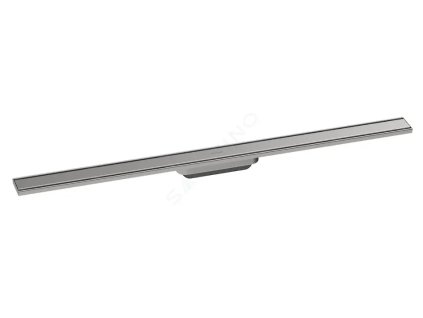 Hansgrohe 56200800 - Lineární sprchový žlab 100 cm, s roštem, kartáčovaná nerezová ocel
