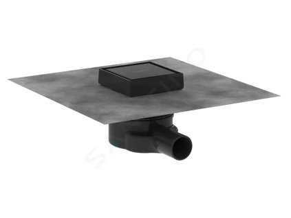 Hansgrohe 56247670 - Podlahová vpust, 10x10 cm, matná černá
