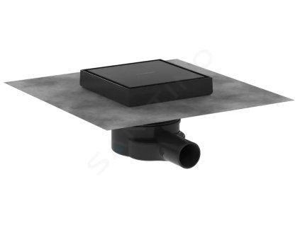 Hansgrohe 56249670 - Podlahová vpust, 15x15 cm, matná černá