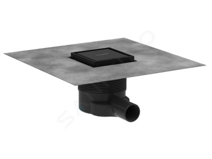 Hansgrohe 56250670 - Podlahová vpust, 10x10 cm, matná černá
