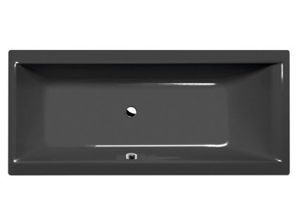 CLEO obdélníková vana 180x80x48cm, šedá