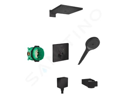 Hansgrohe 27918670 - Sprchový set 300 s termostatem pod omítku, černá