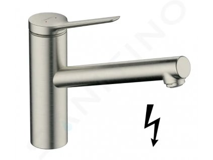 Hansgrohe 74806800 - Dřezová baterie, vzhled nerezu