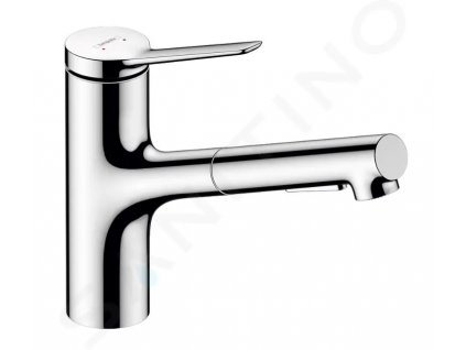 Hansgrohe 74821000 - Dřezová baterie s výsuvnou sprškou, sBox, chrom