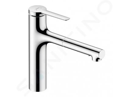 Hansgrohe 74823000 - Dřezová baterie s výsuvnou sprškou, sBox, chrom