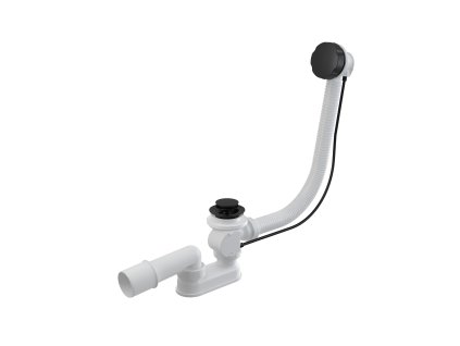 Alca plast VÝPUSŤ ALCA 100 cm ČERNÁ
