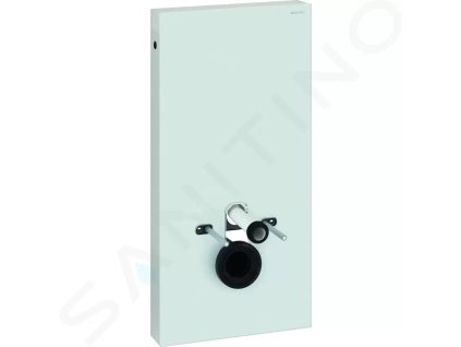 Geberit 131.021.SI.5 - Sanitární modul pro závěsné WC, 101 cm, spodní přívod vody, bílá