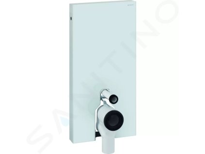 Geberit 131.002.SI.5 - Sanitární modul pro stojící WC, 101 cm, spodní přívod vody, bílá
