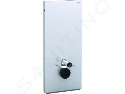 Geberit 131.031.SI.5 - Sanitární modul pro závěsné WC, 114 cm, spodní přívod vody, bílá