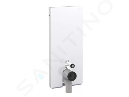 Geberit 131.033.SI.5 - Sanitární modul pro stojící WC, 114 cm, spodní přívod vody, bílá