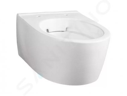 Geberit 204070600 - Závěsné kompaktní WC, Rimfree, s KeraTect, bílá