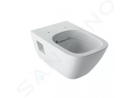 Geberit Selnova Square Závěsné WC, 540x350 mm, Rimfree, bílá 501.546.01.1