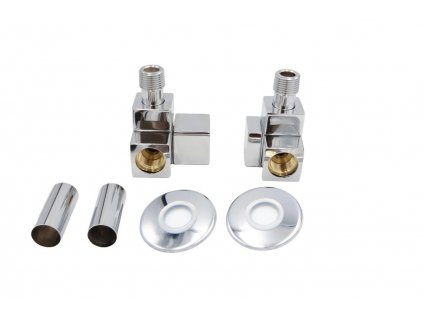 Olsen Spa EDGE-SET RDEDGESETRSS - EDGE-SET, rohový hranatý ventil (Z6)