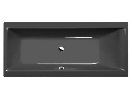 CLEO obdélníková vana 160x70x48cm, šedá