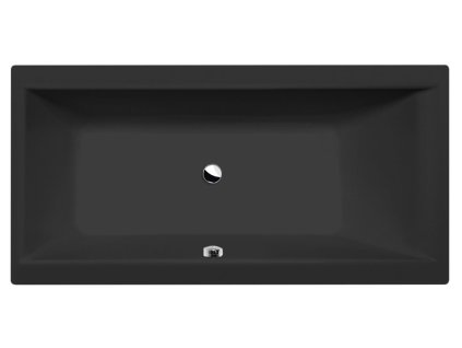 CLEO obdélníková vana 150x75x48cm, černá mat