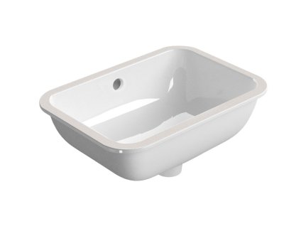 PURA/CLASSIC keramické umyvadlo pod desku 35x50cm, bílá ExtraGlaze