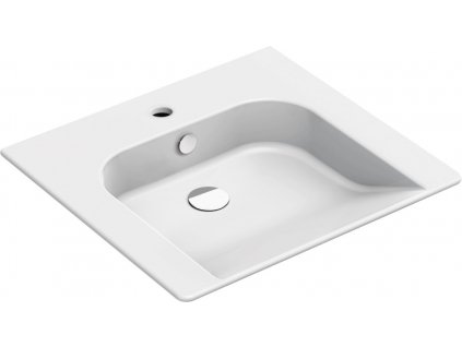 COMMUNITY keramické umyvadlo 60x55cm, bílá ExtraGlaze