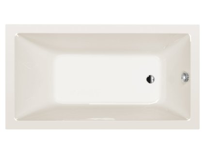NOEMI obdélníková vana 160x80x39cm, ivory