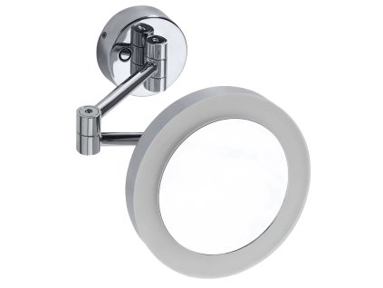 X-ROUND kosmetické zrcátko závěsné LED, Ø 200mm, chrom