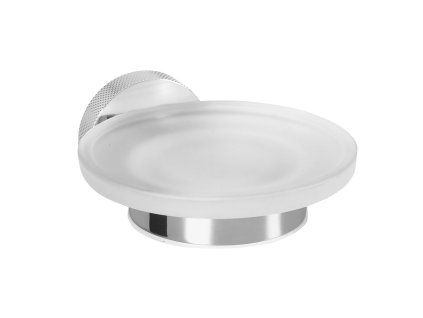 LARISSA mýdlenka, mléčné sklo, chrom