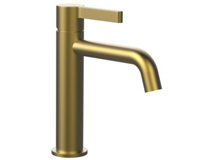 ICONIC stojánková umyvadlová baterie bez výpusti, zlato mat