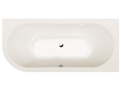 VIVA R asymetrická vana 175x80x47cm, ivory