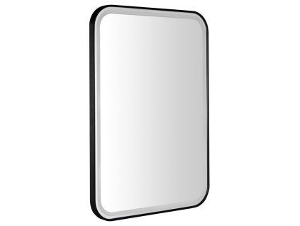 CETIS zrcadlo s LED osvětlením 60x80cm, černá mat