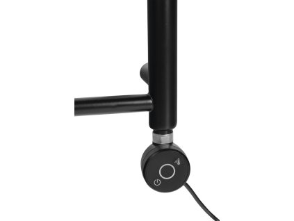 WICHER topná tyč s termostatem, 800 W, černá mat