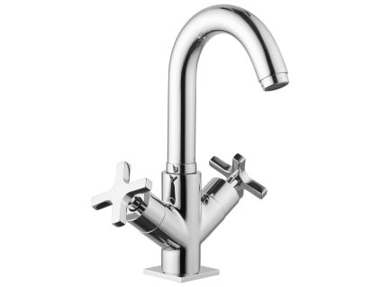 TRAX stojánková umyvadlová baterie bez výpusti, chrom