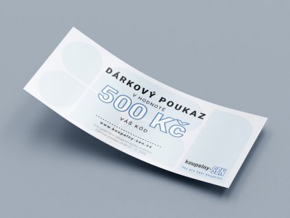 Dárkový poukaz 500 Kč