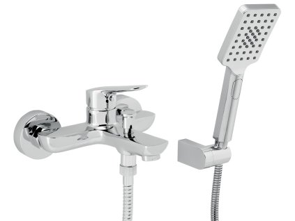 Novaservis Metalia 54 54020,0 - Vanová baterie s příslušenstvím, rozteč 150 mm, chrom - klasický tahový přepínač