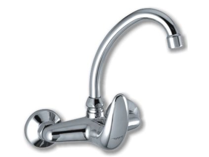 Metalia 55030,0 dřezová/umyvadlová baterie 150mm s vrchním ramenem , chrom VYSTAVENÝ VZOREK - VELMI DOBRÝ STAV - BEZ ZÁRUKY NA POVRCHOVÉ VADY