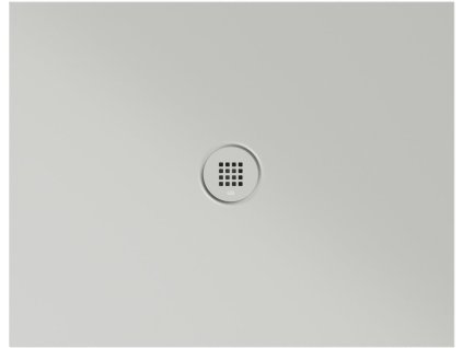 Keramická sprchová vanička, obdélník 90x70x2cm, cenere mat obrázek č.: 1