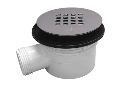 Vaničkový sifon, průměr 90mm, DN40, nízký, krytka cenere mat obrázek č.: 1