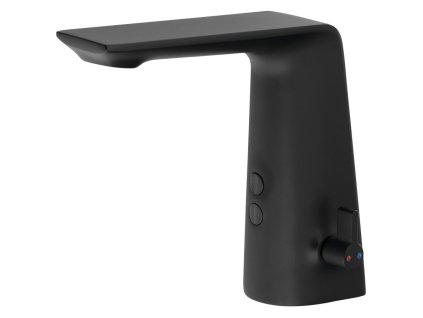 Senzorová stojánková baterie s regulací teploty, 6V DC (4xAA), černá mat obrázek č.: 1