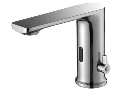 Senzorová stojánková baterie s regulací teploty, 6V DC (4xAA), chrom obrázek č.: 1