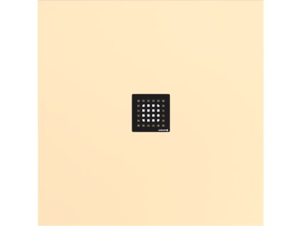 FLEXIA vanička z litého mramoru s možností úpravy rozměru, 90x90cm, béžová mat