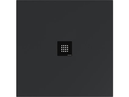 FLEXIA vanička z litého mramoru s možností úpravy rozměru, 100x100cm, antracit mat