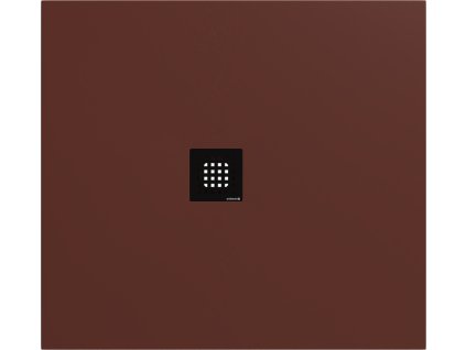 FLEXIA vanička z litého mramoru s možností úpravy rozměru, 110x100cm, hnědá mat