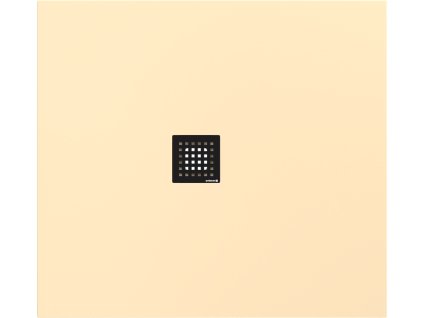 FLEXIA vanička z litého mramoru s možností úpravy rozměru, 110x100cm, béžová mat