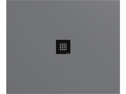 FLEXIA vanička z litého mramoru s možností úpravy rozměru, 120x80cm, šedá mat