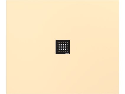 FLEXIA vanička z litého mramoru s možností úpravy rozměru, 120x100cm, béžová mat