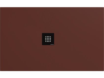 FLEXIA vanička z litého mramoru s možností úpravy rozměru, 130x80cm, hnědá mat